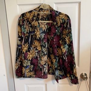 Zara Multi colored Blouse. Size XLarge. Worn once.